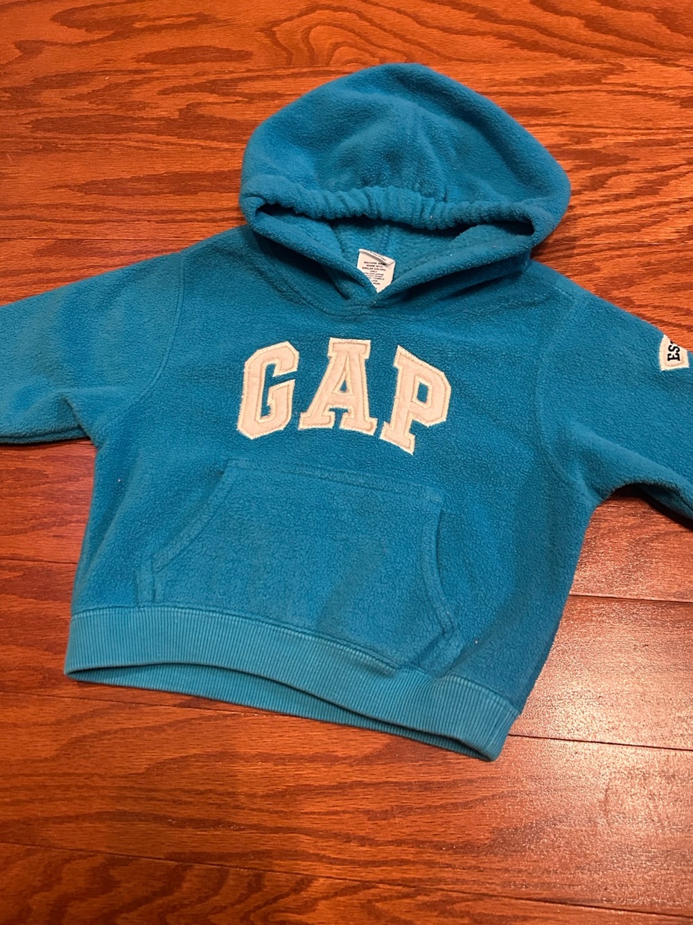 Vintage GAP Fleece Pullover Hoodie Baby 3-6 Months